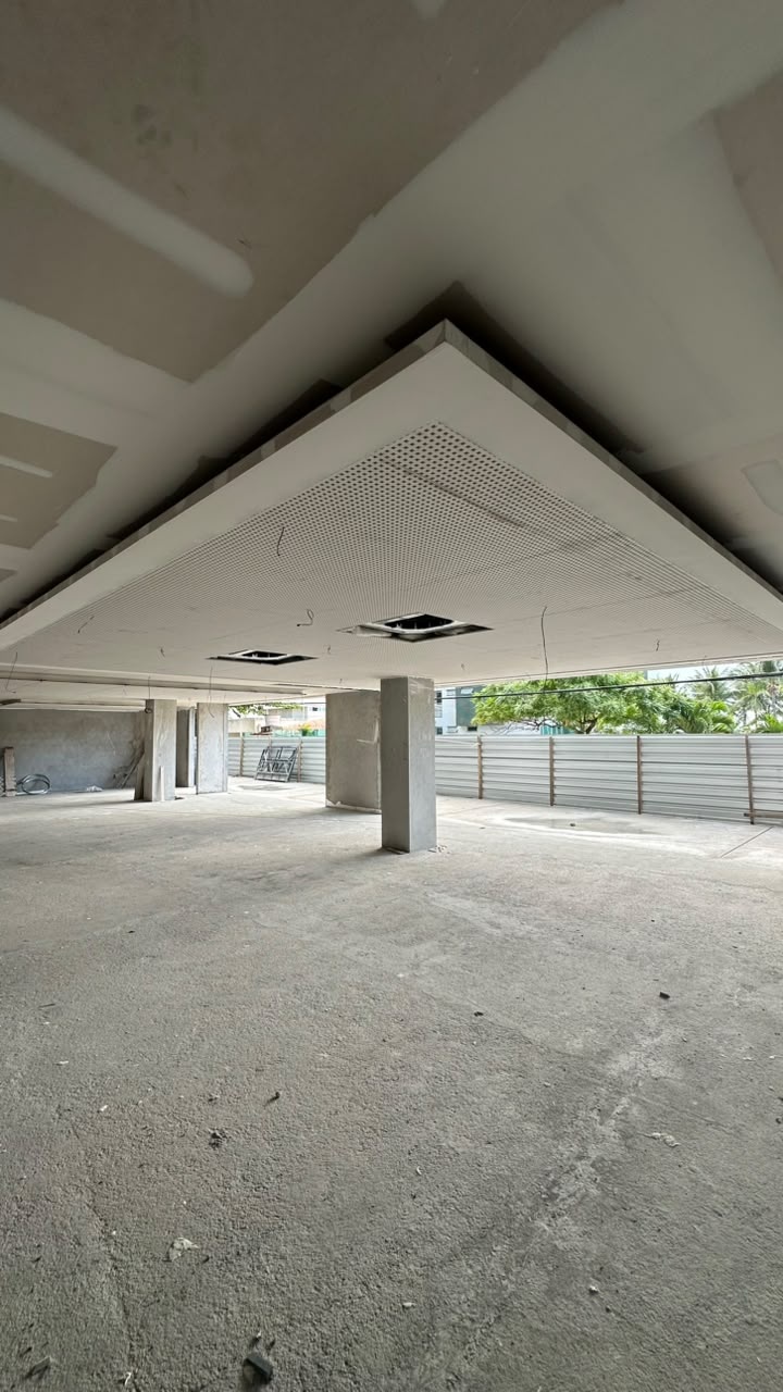 SETEMBRO 2026 - EXECUÇÃO DO FORRO EM DRYWALL DO SALÃO DE FESTAS - PILOTIS